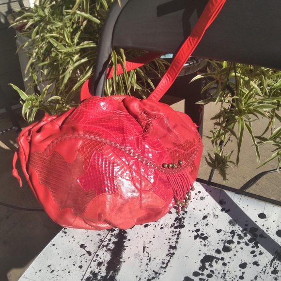 Vintage Exotica! Carlos Fiori Handbag - Picture 2 of 8